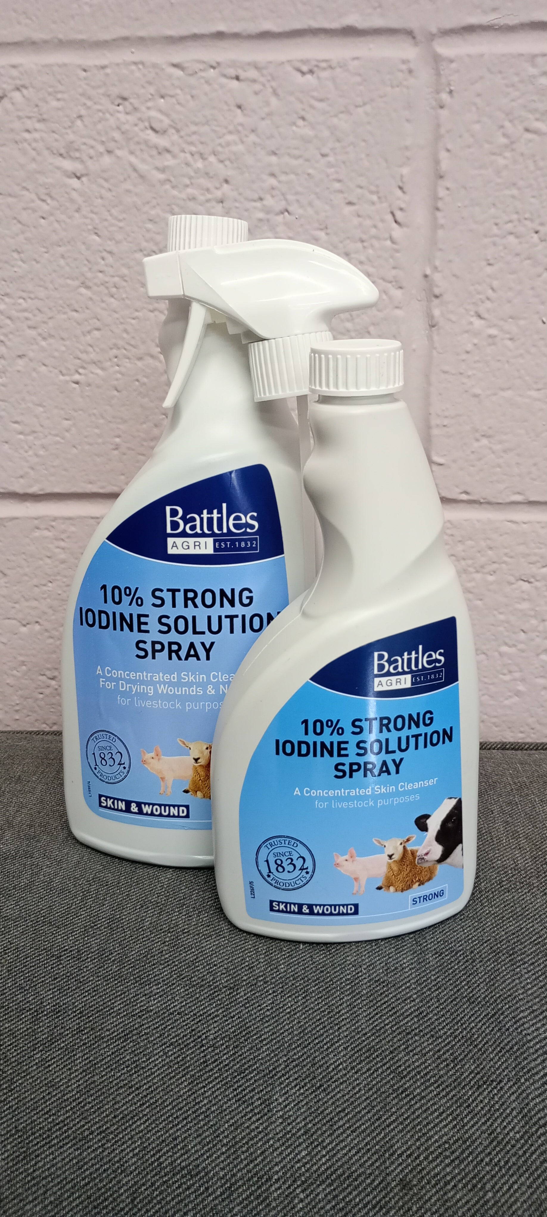 Battles Iodine Spray