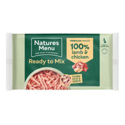 Natures Menu Lamb & Chicken Mince 400g-Frozen