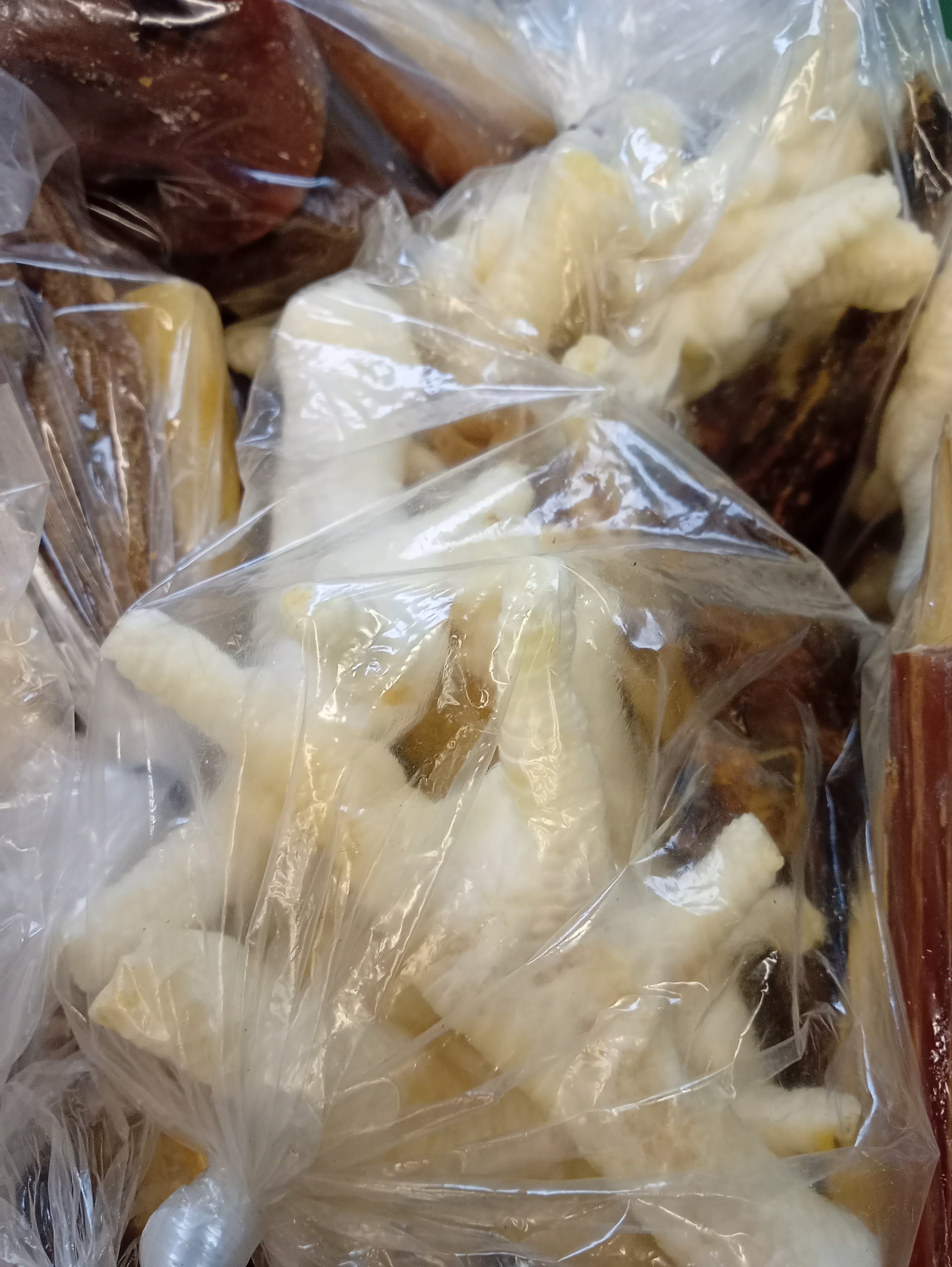 Box of mixed natural dog treats