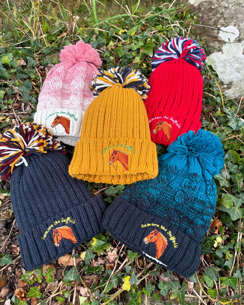 Samson the Suffolk Bobble Hat