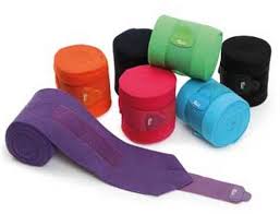 Shires Deluxe Polo Bandages- Purple
